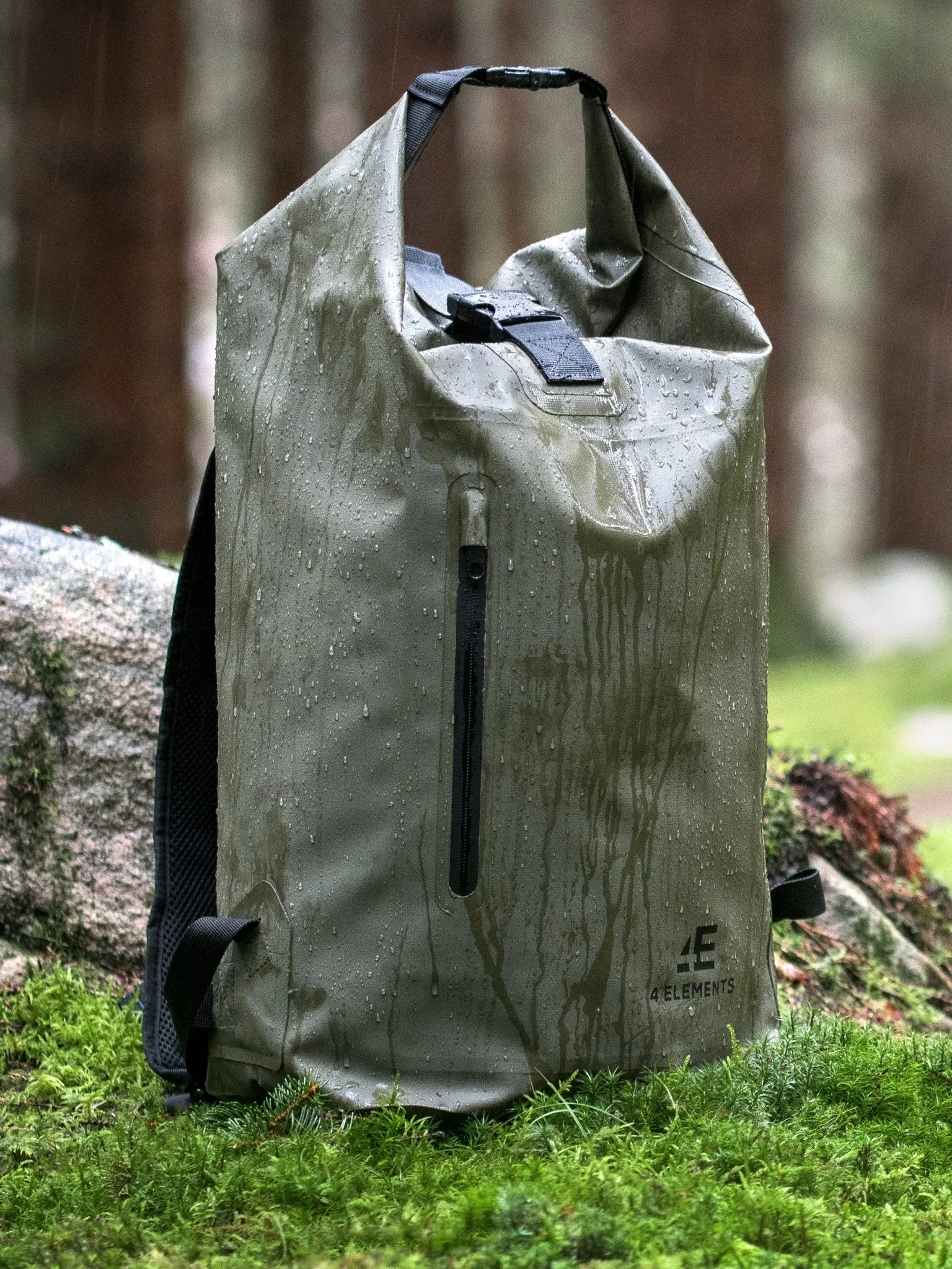 4 Elements - Waterproof bag and Dry Bag Roll Top waterproof Rucksack, Wet bag & Hiking, waters sports or camping bag, 30L drybag