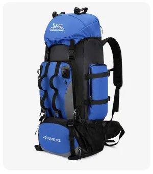 90L Waterproof Hiking & Trekking Backpack – Large Capacity Outdoor Travel Bag
