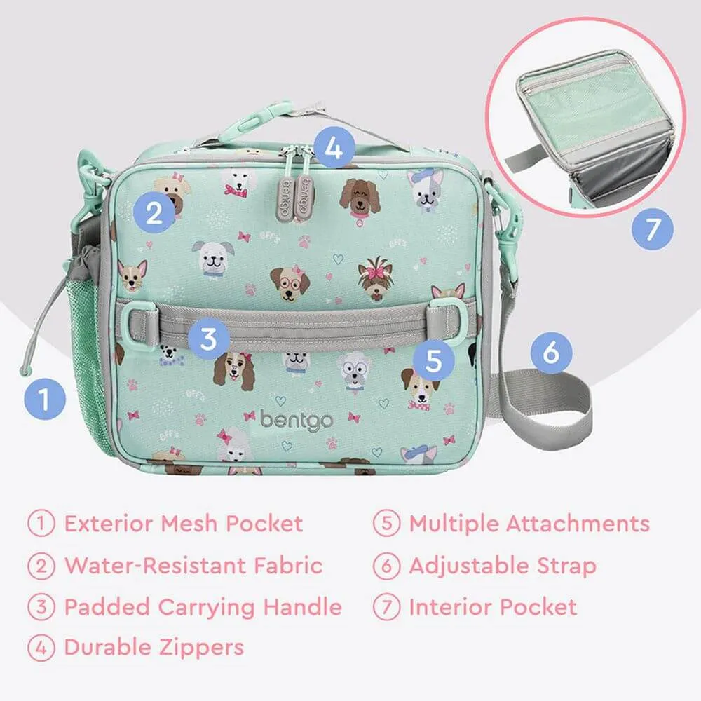 Bentgo Kids Insulated Lunch Bag Puppies