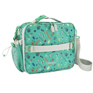 Bentgo Kids Lunch Bag - Durable, Double-Insulated Lunch Bag for Kids 3 ; Holds Lunch Box, Water Bottle, & Snacks; Easy-Clean Water-Resistant Fabric & Multiple Zippered Pockets (Rocket)