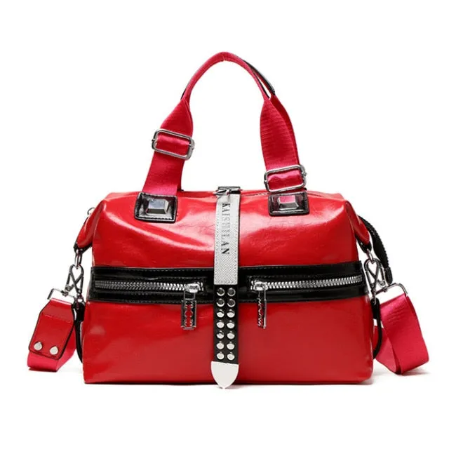 Boston Leather Bag
