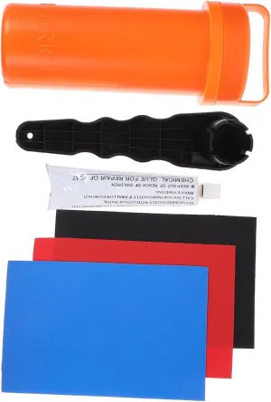 Complete Paddle Board Repair Set Inflatable Patch Kit for Rafts Kayaks Inflatable Boats