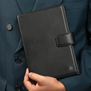 Corporate New Year Gift | LT Smart Notebook with Power Bank (5000 mAh) | Diary with Power Bank | Color: Black