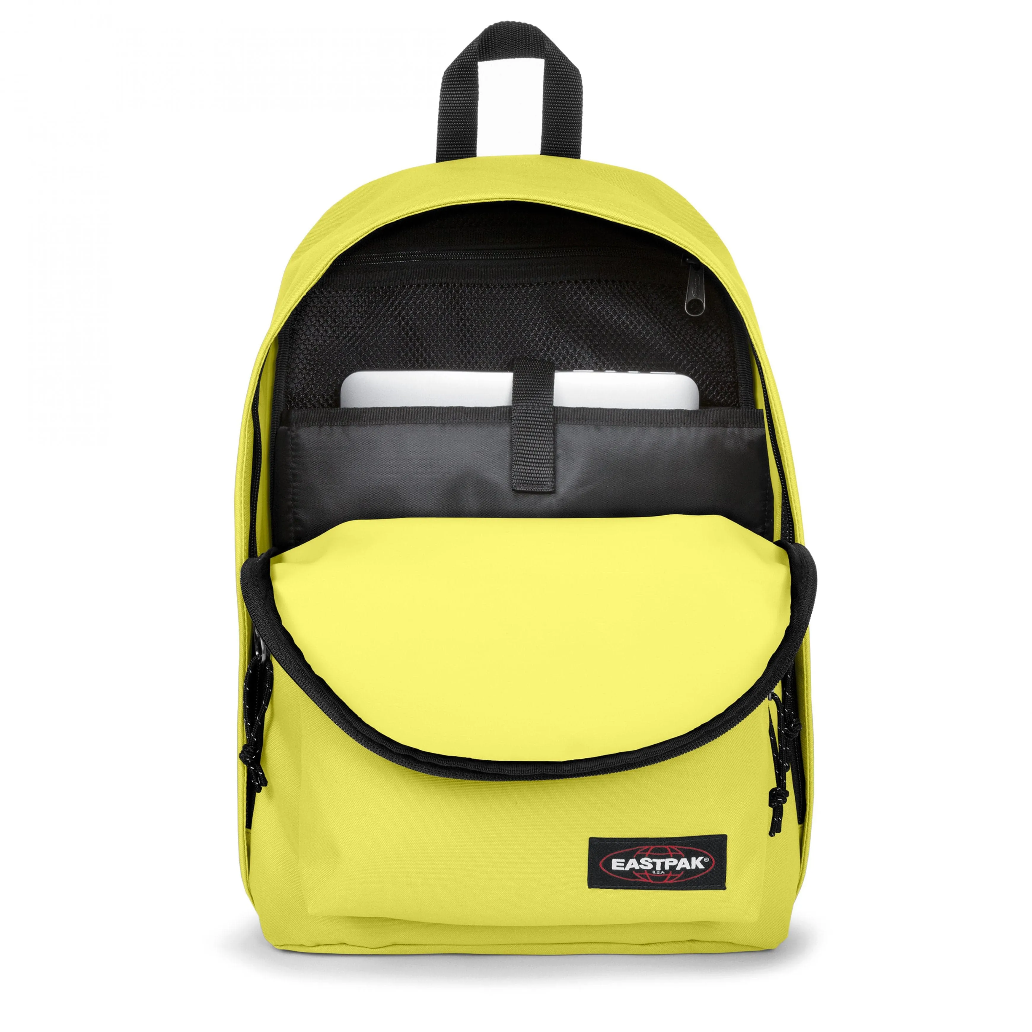 Eastpak Out Of Office Neon Lime Medium Backpack - EK0007674D4