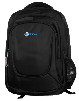 Fino 570 17" Laptop Backpack with Blue Logo- Black