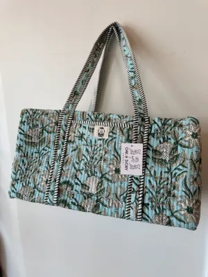 Georgia Vines Quilted Duffel Bag
