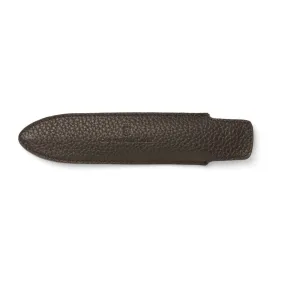 GRAF VON FABER CASTELL Sleeve for 1 pen Cashmere, short, darkbrown