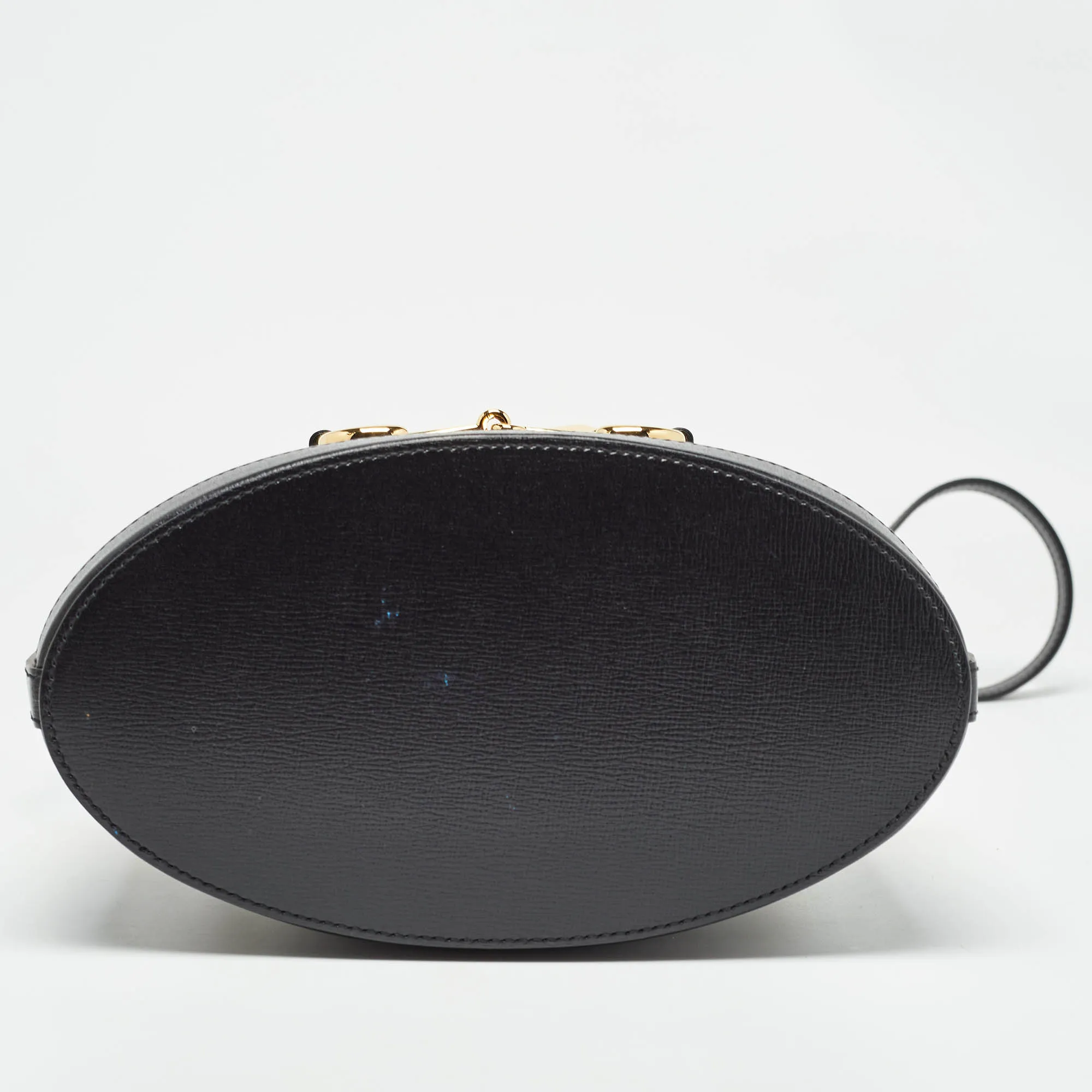 Gucci /cream Leather Horsebit 1955 Bucket Bag
