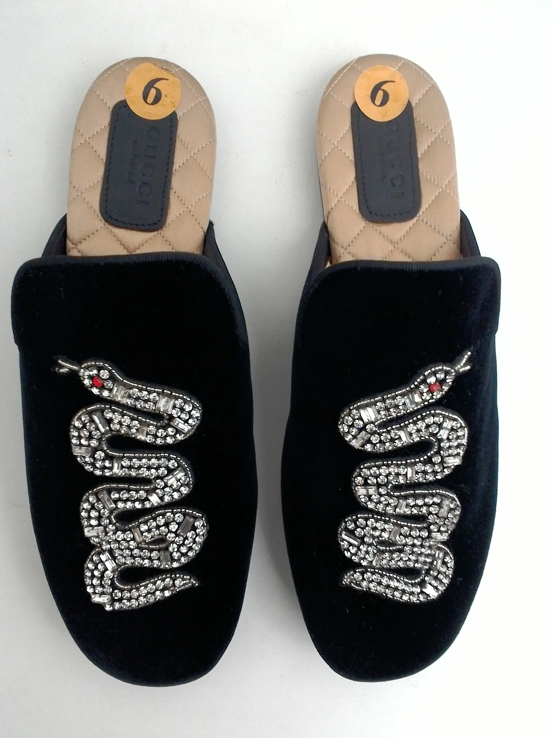 Gucci Women's Softy Velvet / Malaga Kid/Glasgo Size 36