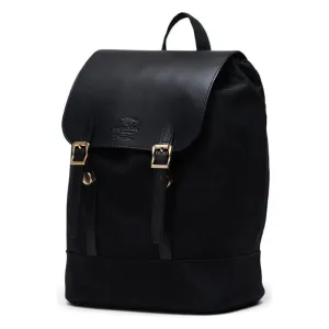 Herschel Orion Retreat Leather Capsule Small Nylon Backpack, black - 11022-03608