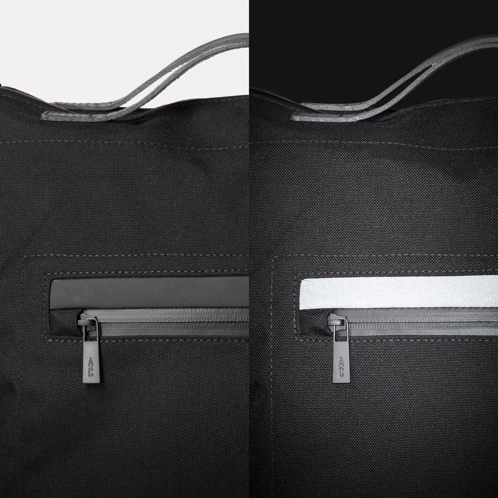 Hoy Travel Cycle Recycled Backpack in Black