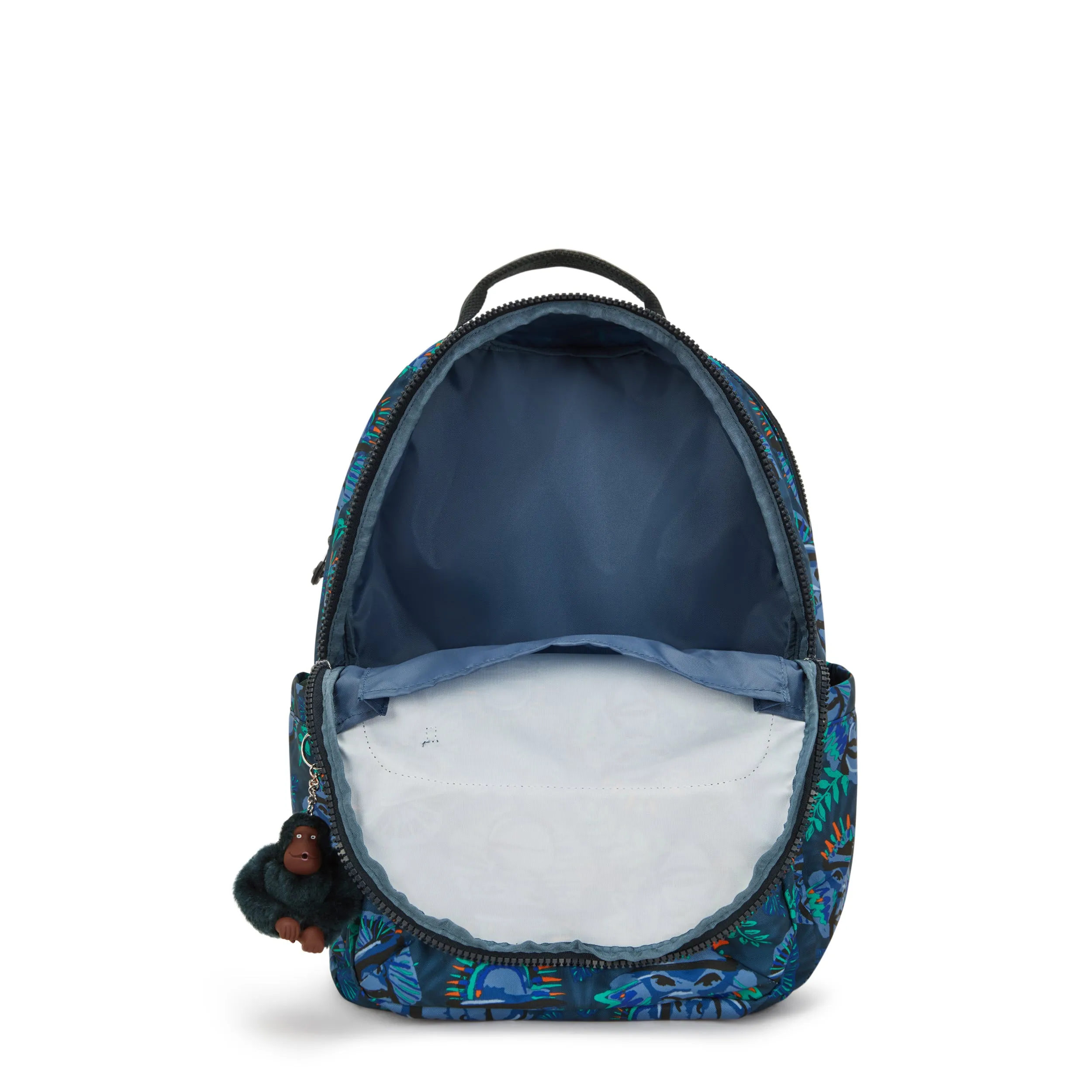 Kipling Seoul College Blue Monkey Fun Large Backpack C2I7973-8HJ
