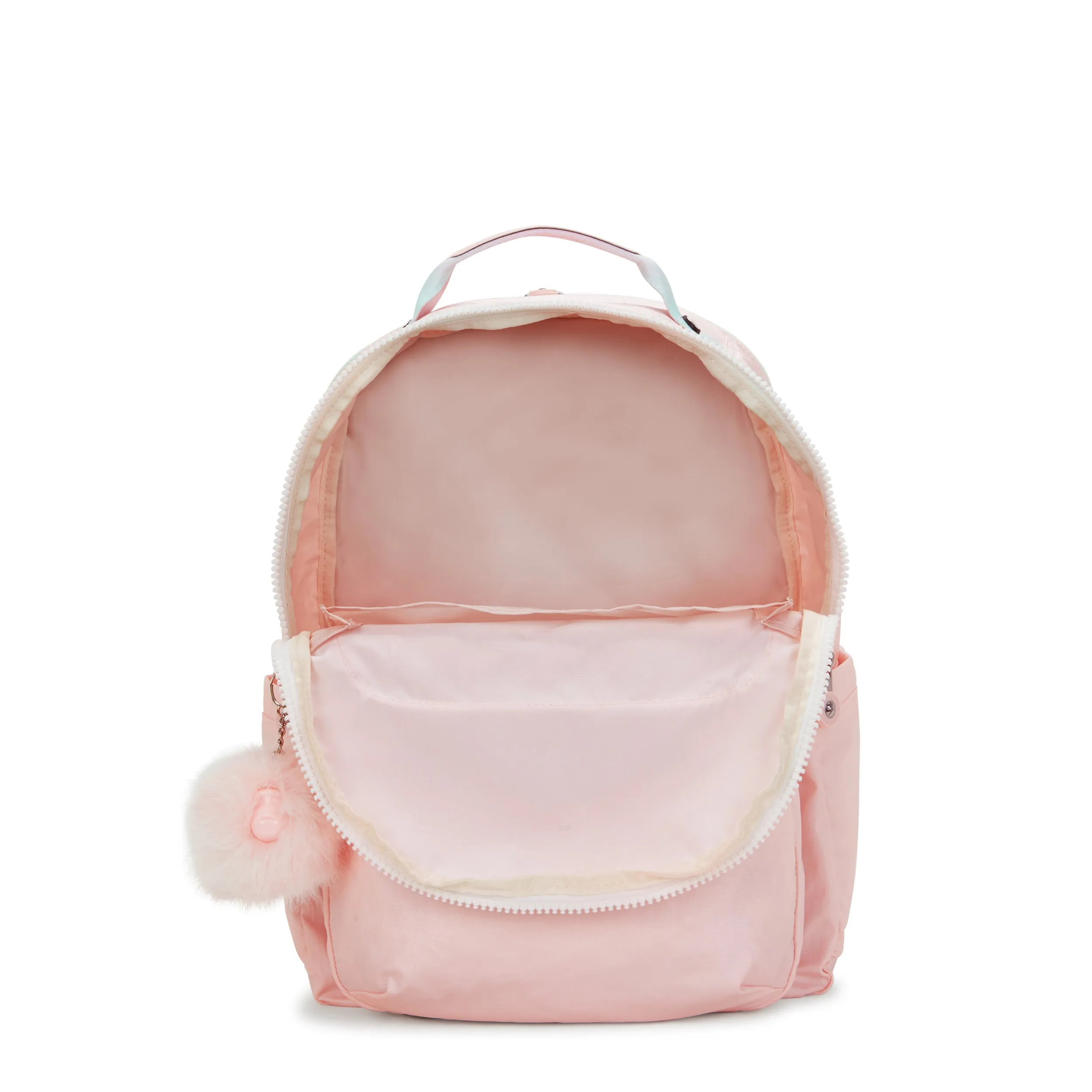 Kipling Seoul College Blush Metallic Large Backpack C2I7547-E7L