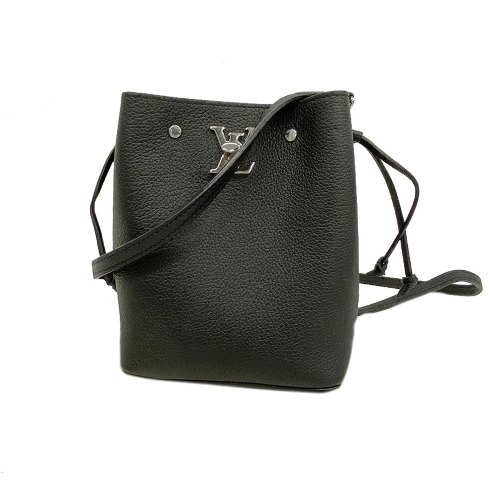 Louis Vuitton Lockme Bucket  Leather Shopper Bag