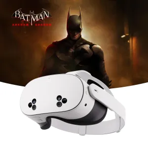 Meta Quest 3S 128GB  Get Batman: Arkham Shadow and a 3-Month Trial of Meta Horizon  Included  All-in-One Headset