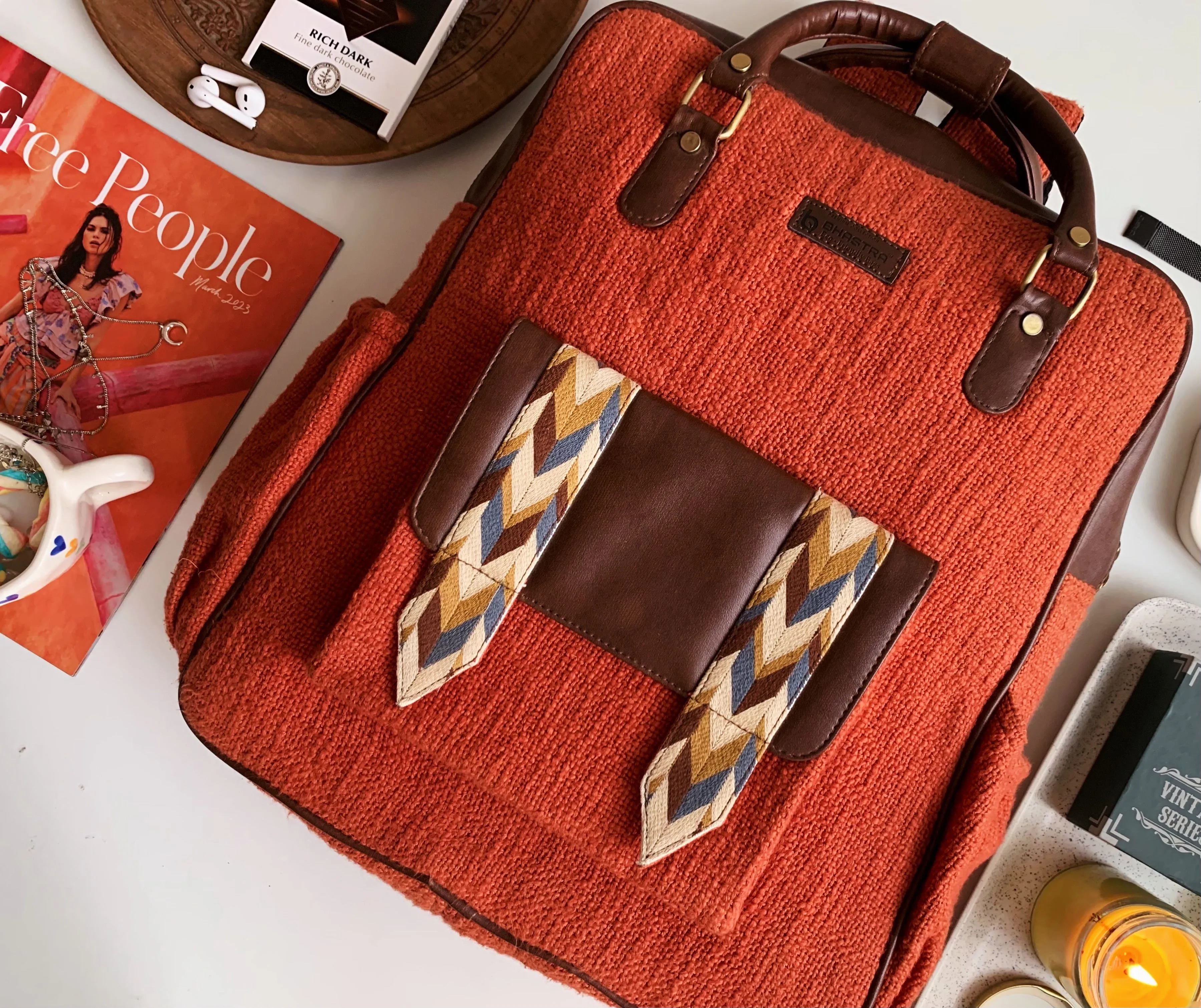 Rust Backpack