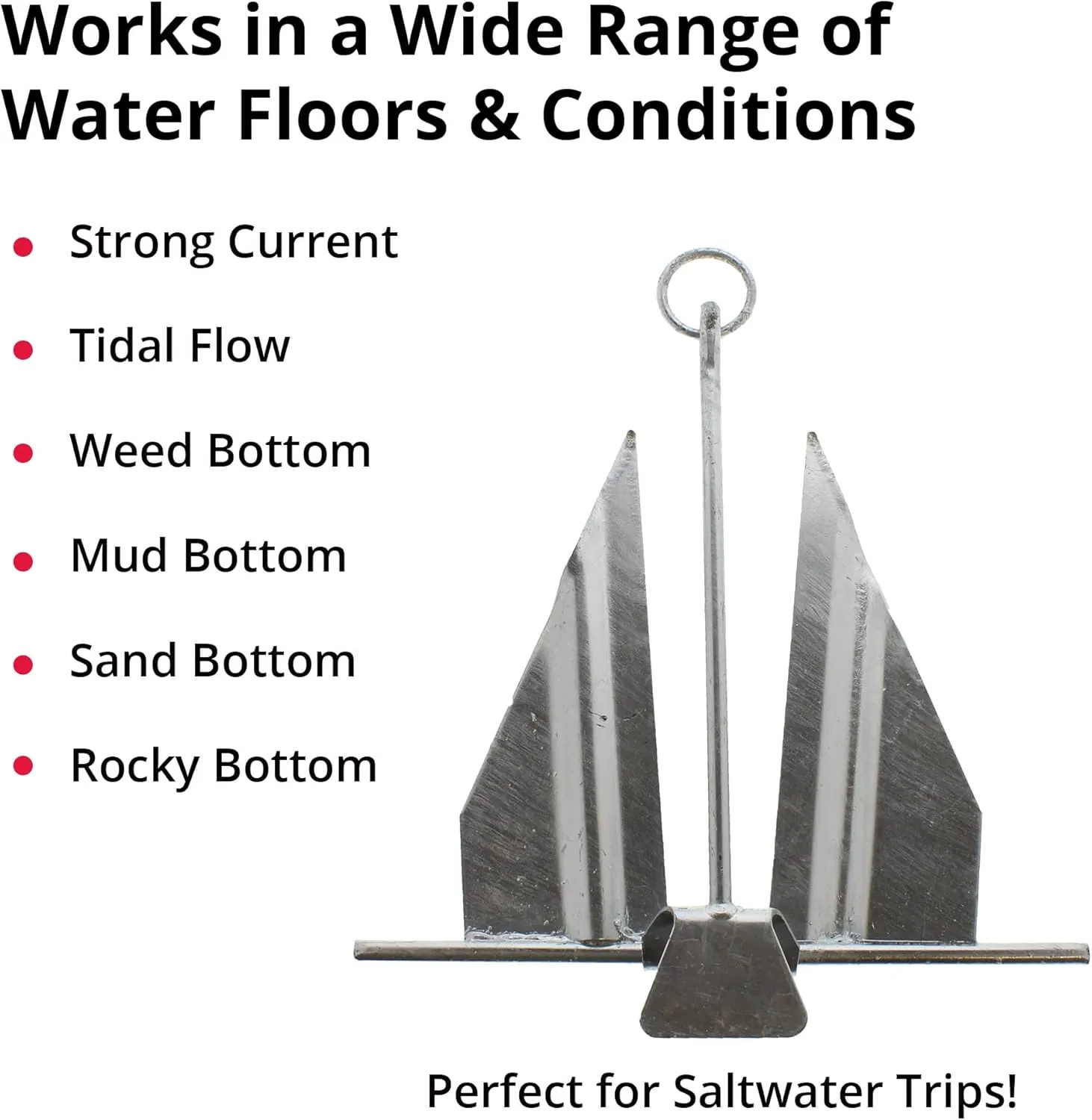 SeaSenseSeaSense Painted Navy Anchor (5 Lb)