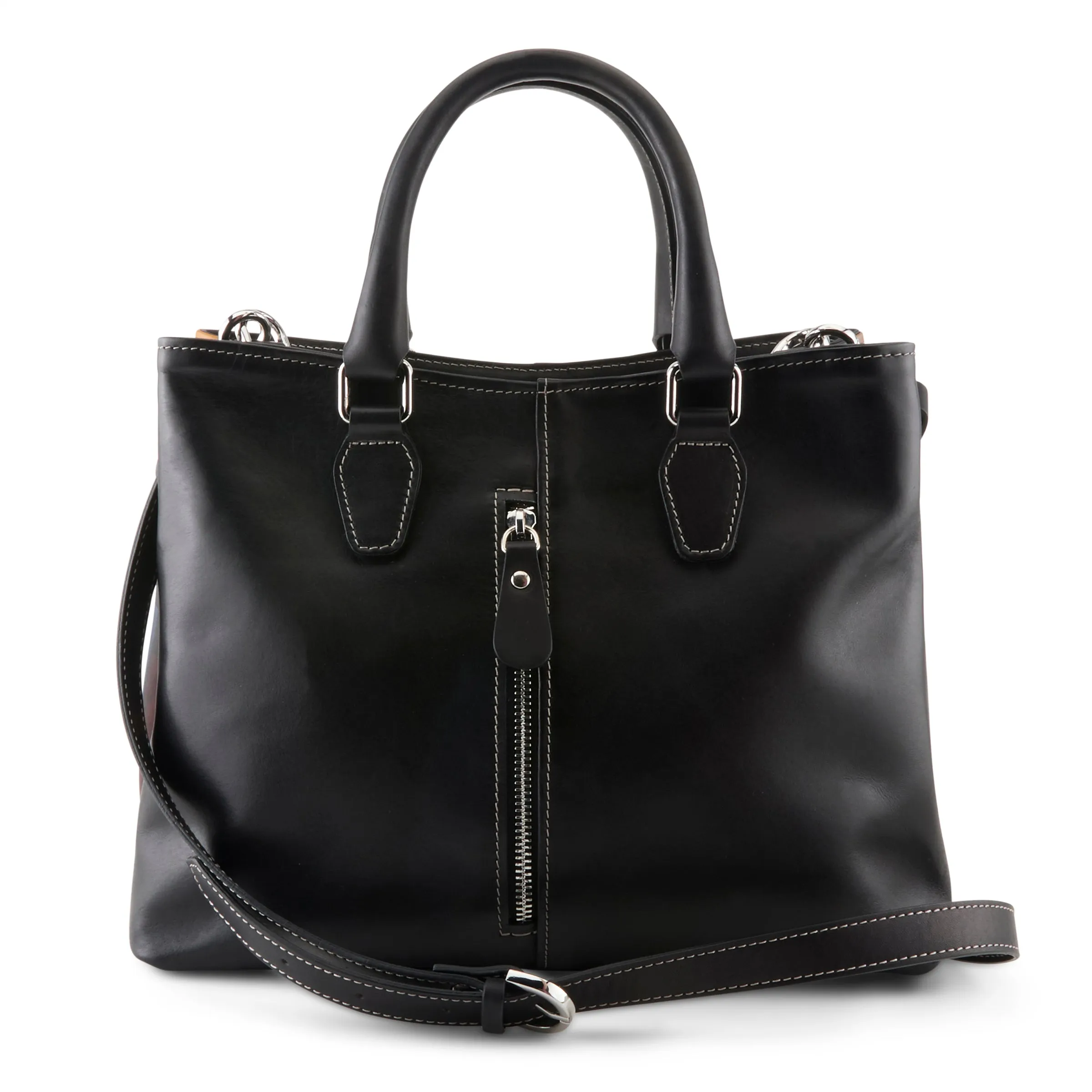 Spring Step Shoes L'Artiste HB Mystify Women's Midnight Black Italian Leather Handbag