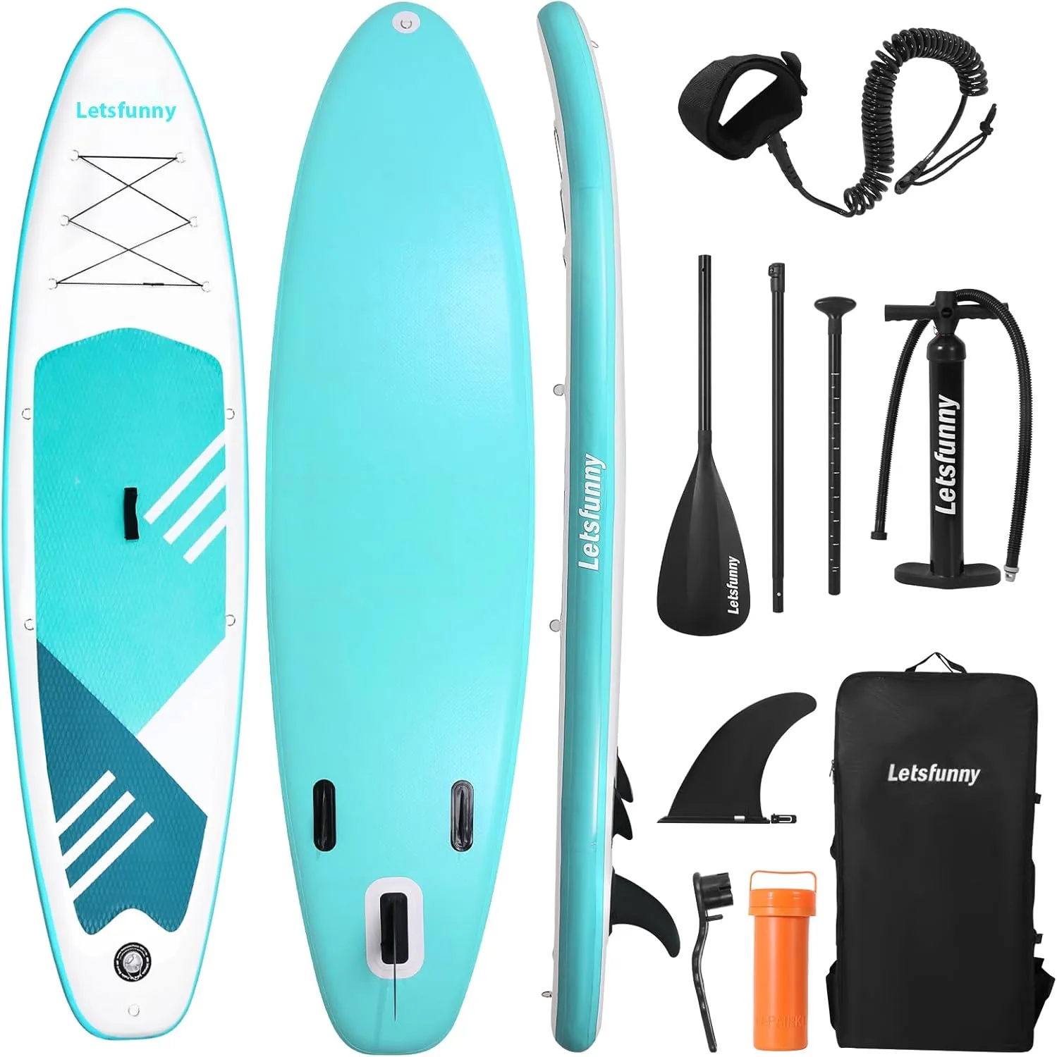 Stand Up Paddle Board, 10' Inflatable Paddleboard with Bag & Sup Accessories, Non-Slip Comfort Deck for Adults & Youth