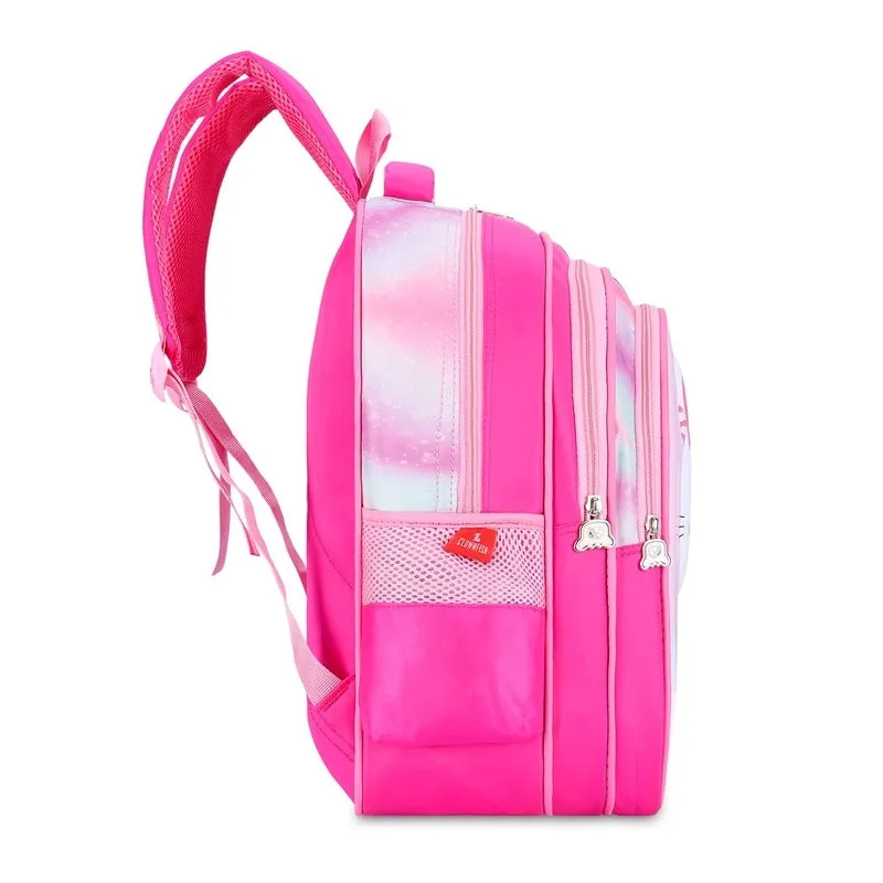THE CLOWNFISH KidVenture Series Backpack - Lightweight, Colorful | 22 Litres | Midnight Blue