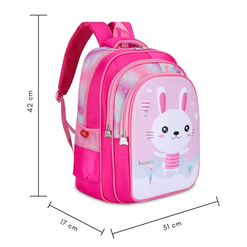 THE CLOWNFISH KidVenture Series Backpack - Lightweight, Colorful | 22 Litres | Midnight Blue
