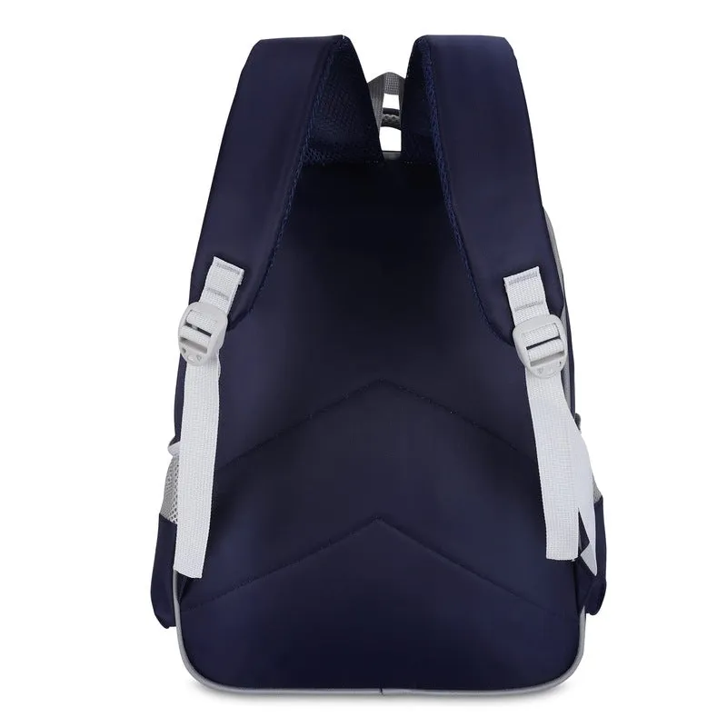 THE CLOWNFISH KidVenture Series Backpack - Lightweight, Colorful | 22 Litres | Midnight Blue