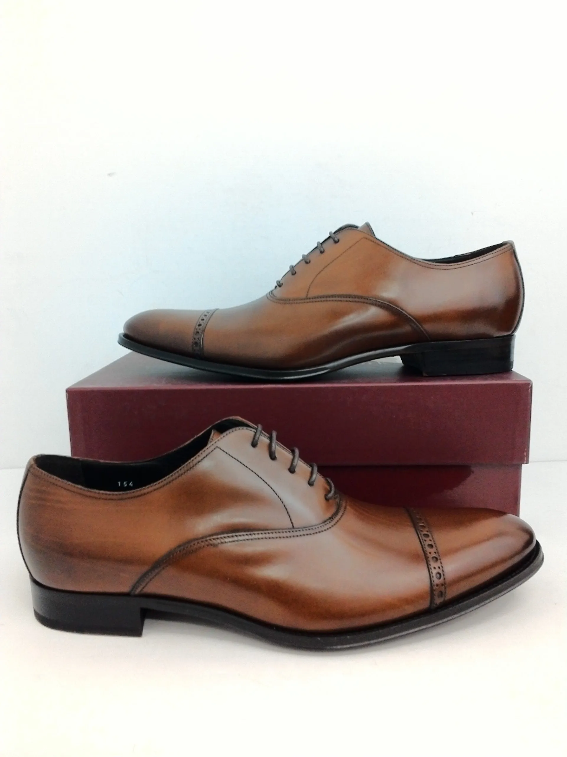 To Boot New York Adam Derrick Men's Anton Brogue Cap Toe Oxfords Size 12 M