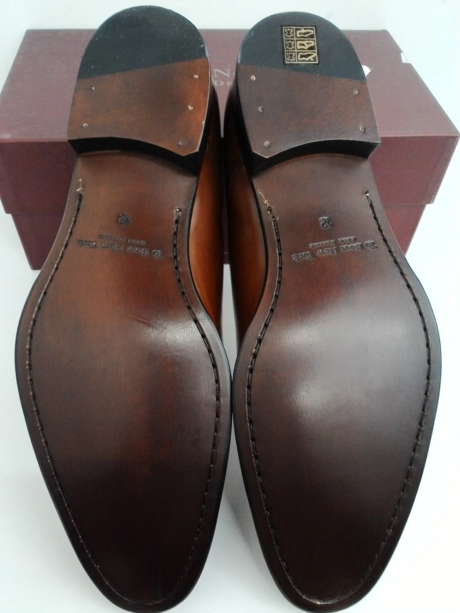 To Boot New York Adam Derrick Men's Anton Brogue Cap Toe Oxfords Size 12 M