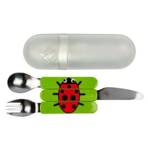 TUMTUM LADYBIRD TRAVEL CUTLERY