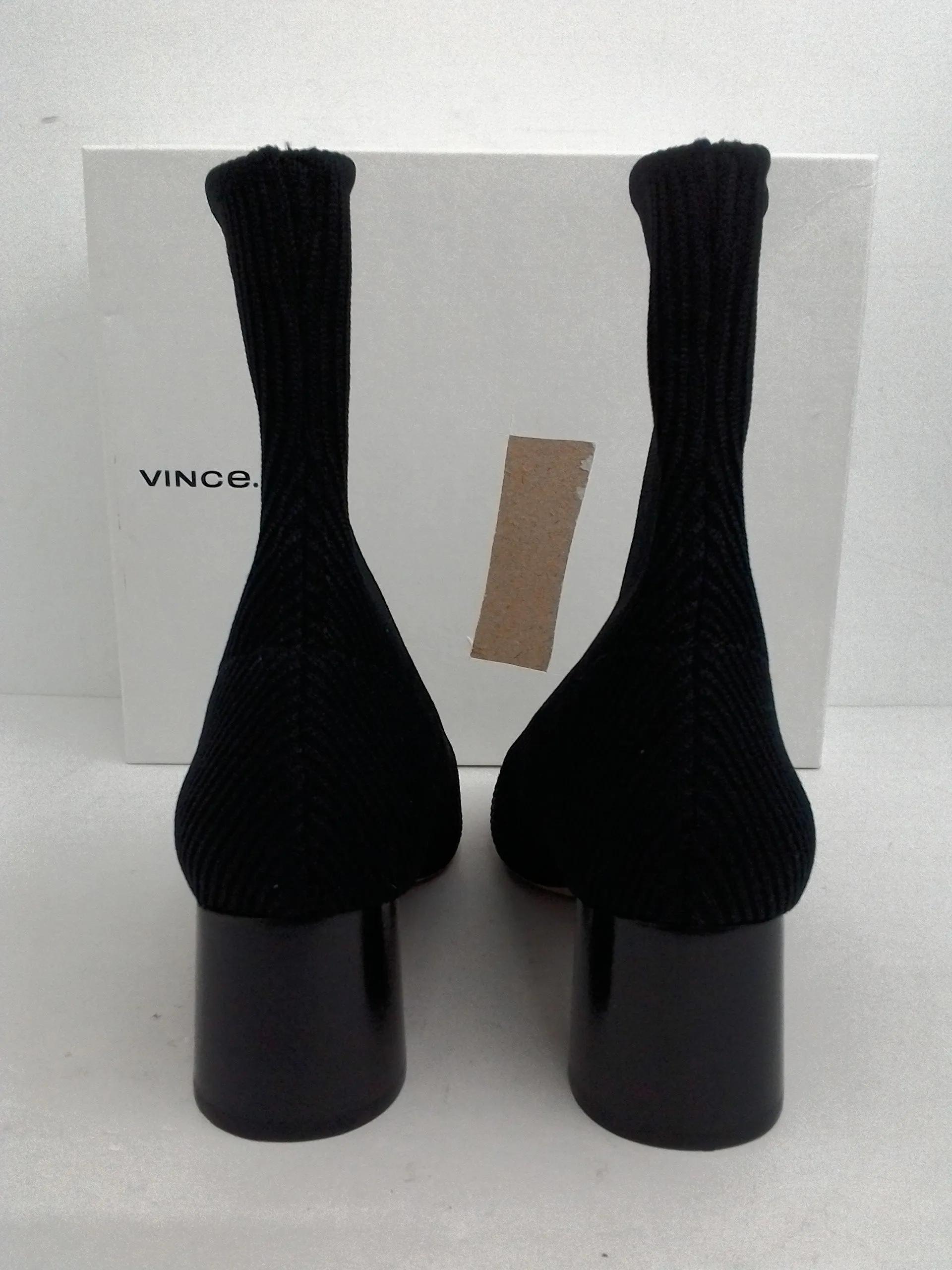 Vince Women's Tasha Black Booties Size 5.5 M
