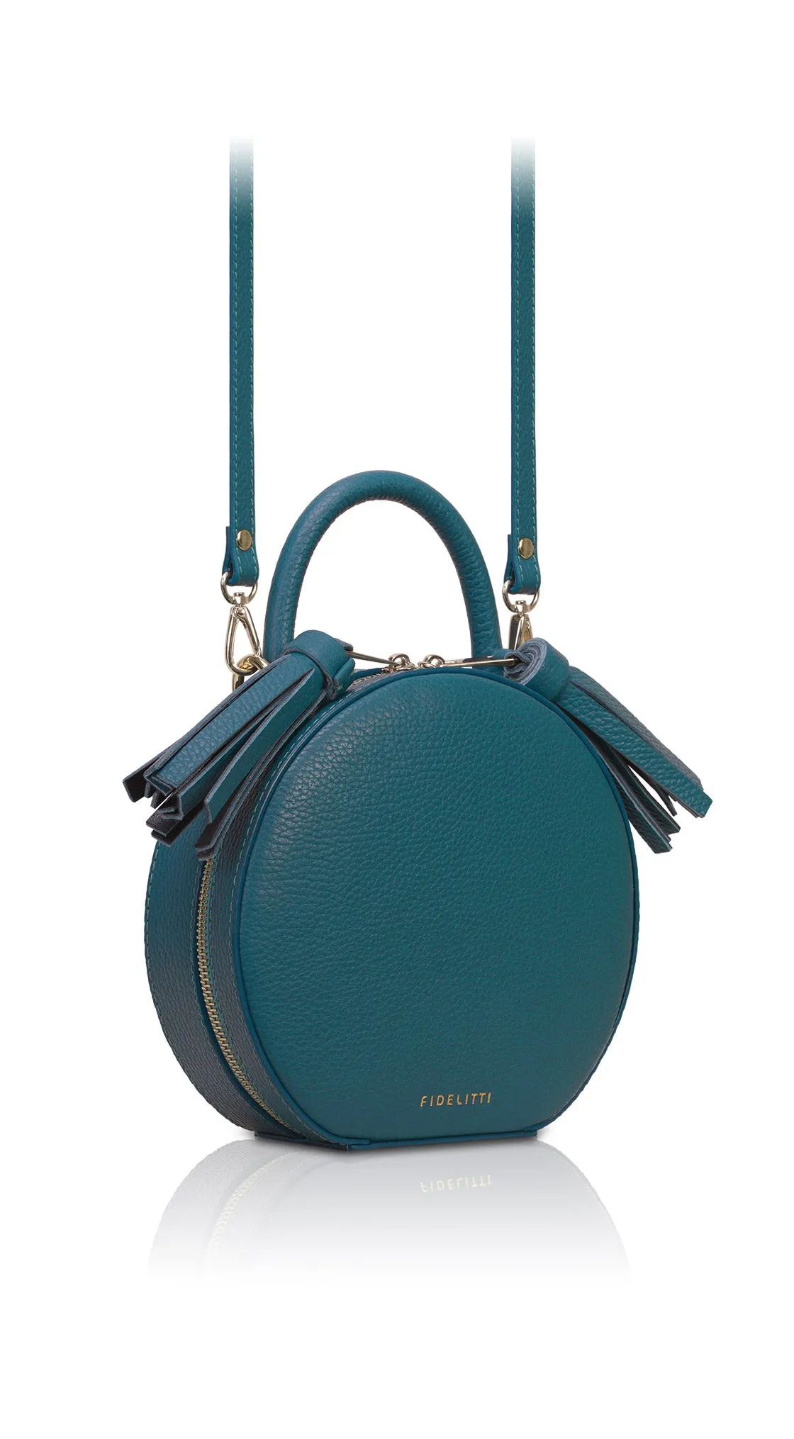 Woman Leather Bag Lady Anne Tesoro Lavender