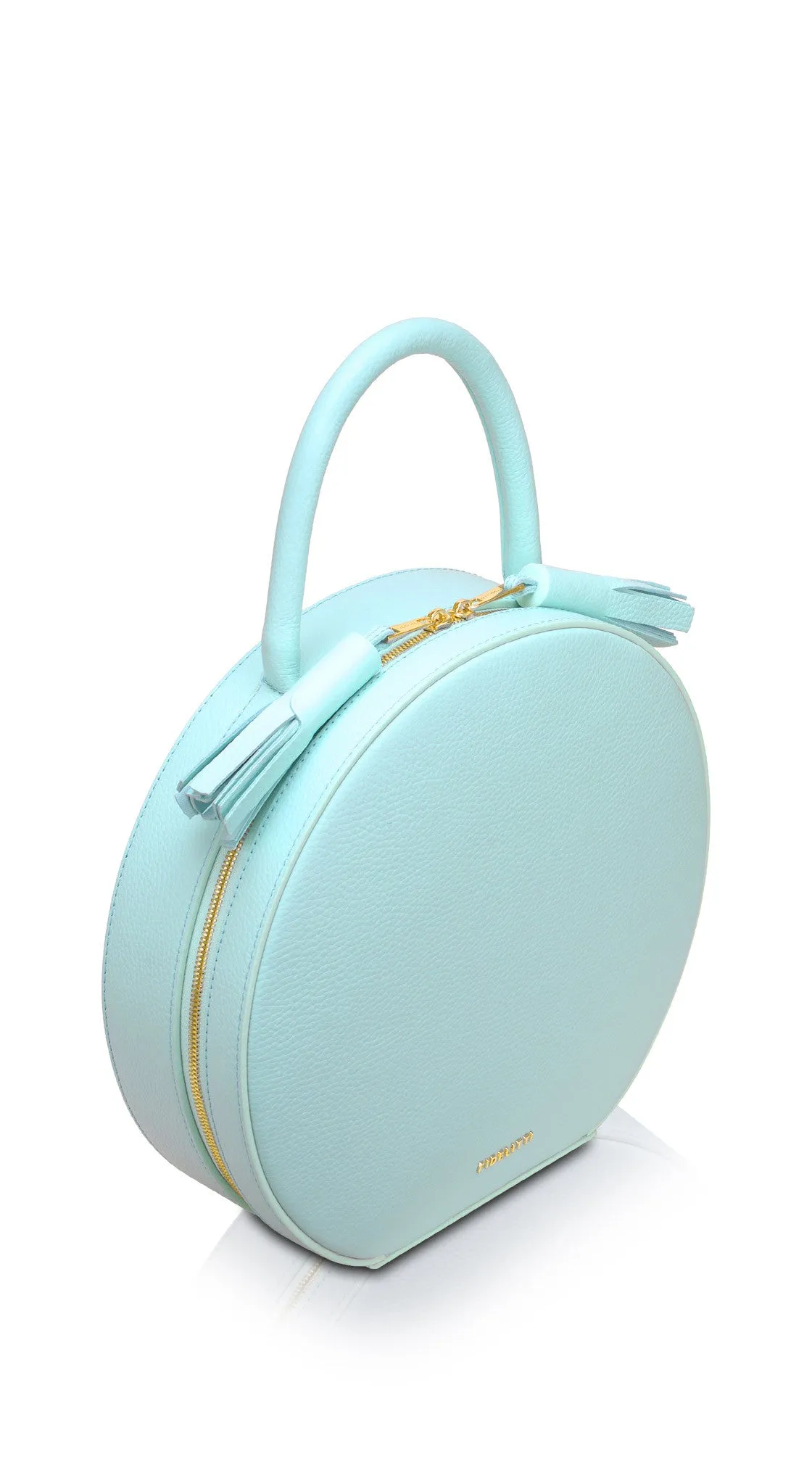 Woman Leather Bag Lady Anne Tesoro Lavender