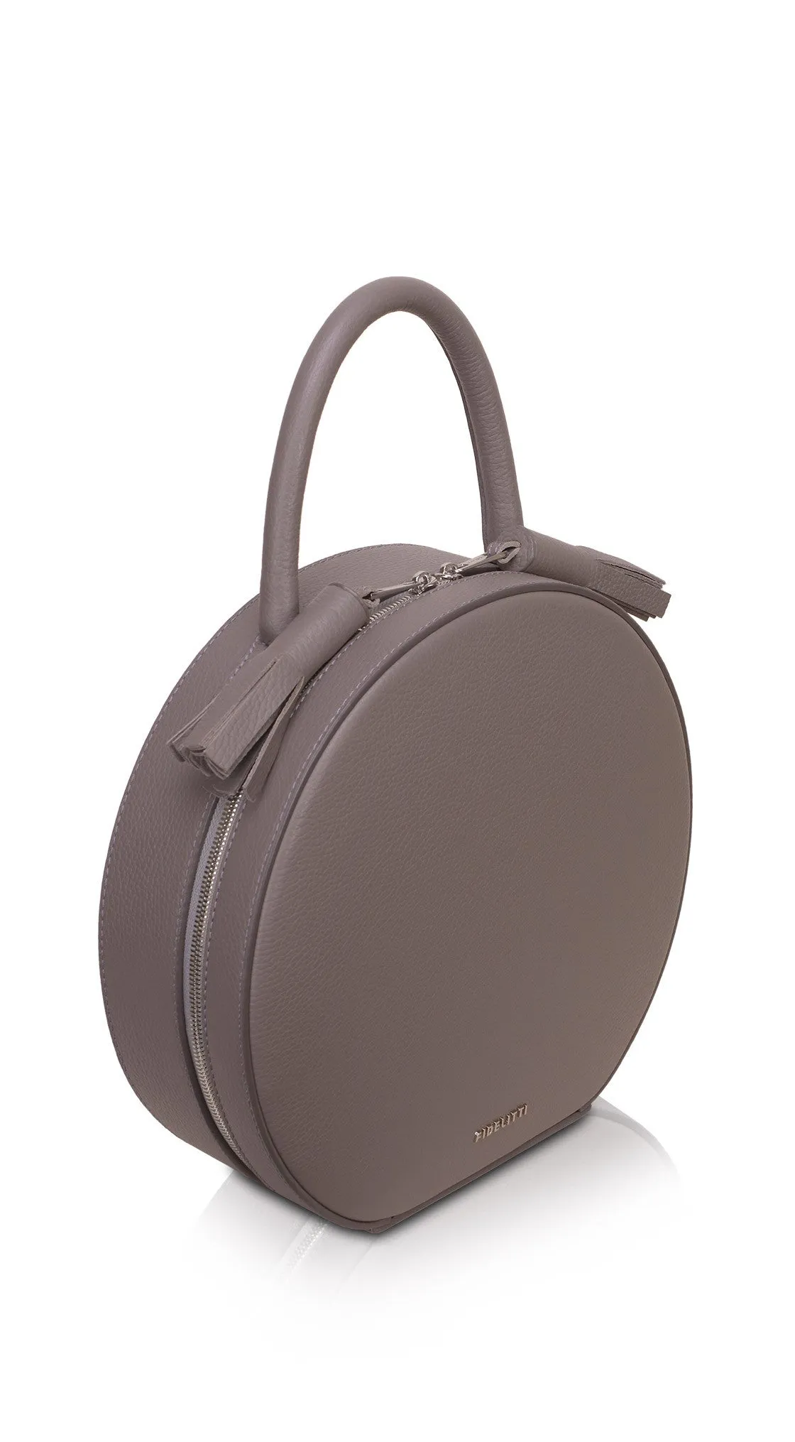 Woman Leather Bag Lady Anne Tesoro Lavender