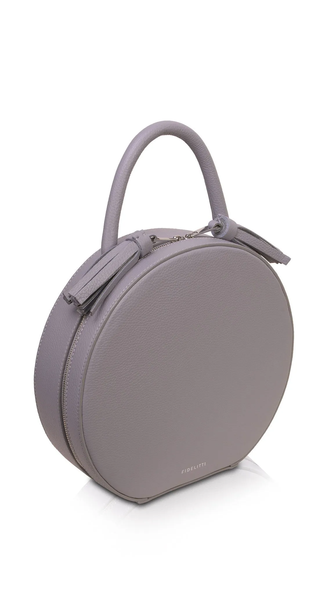 Woman Leather Bag Lady Anne Tesoro Lavender