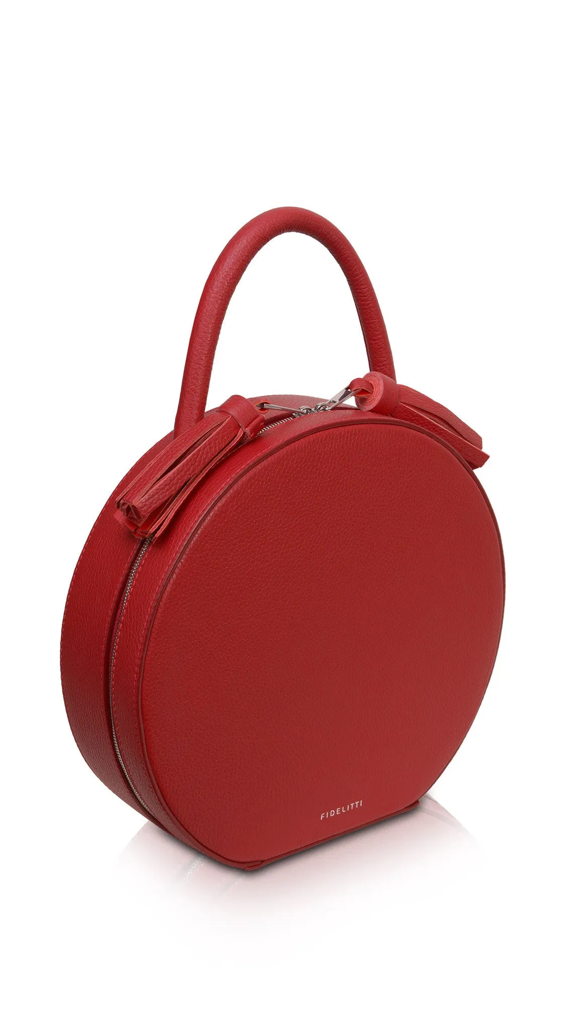 Woman Leather Bag Lady Anne Tesoro Lavender