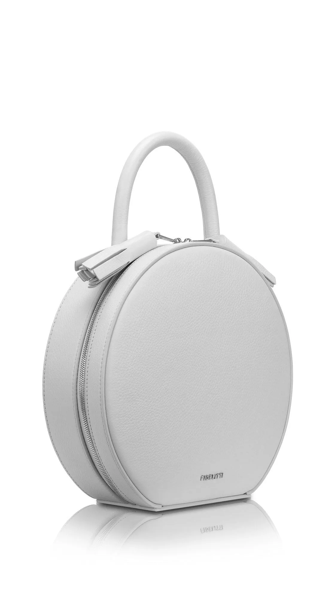 Woman Leather Bag Lady Anne Tesoro Lavender