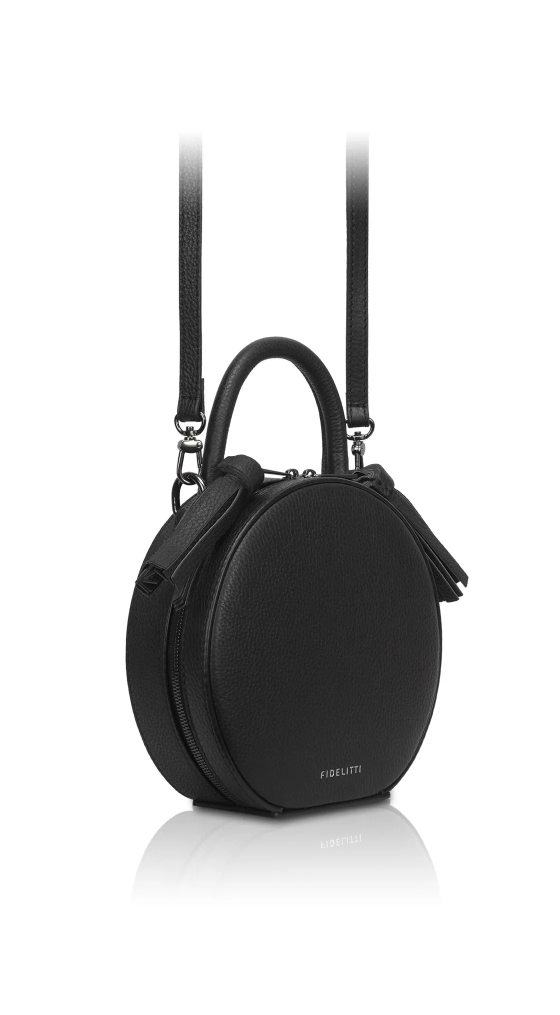 Woman Leather Bag Lady Anne Tesoro Lavender