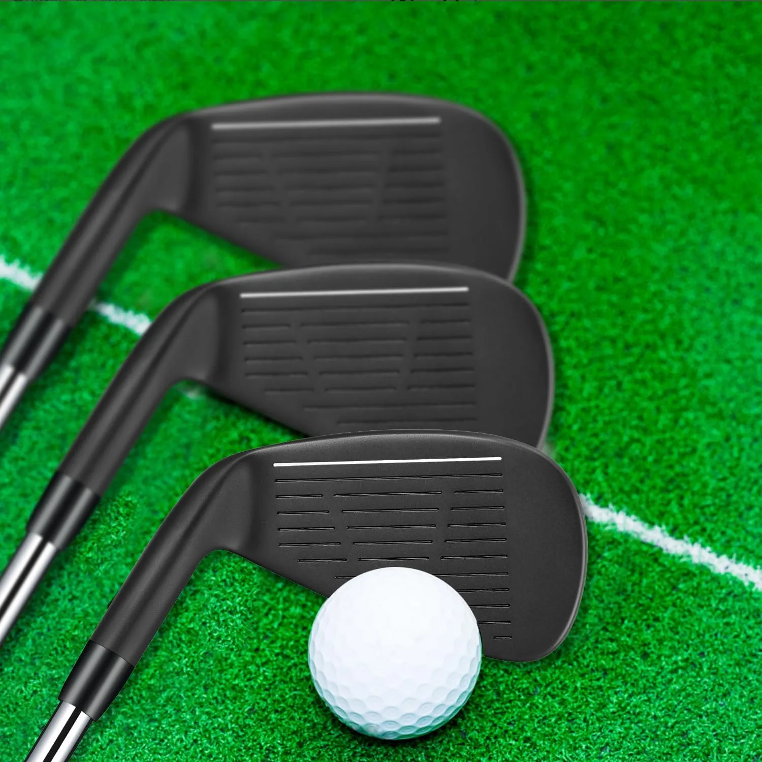 XM-01 Individual Golf Irons or Golf Irons Set - Premium Men Golf Club Iron with Steel Shaft for Right Hand Golfers Stiff Flex